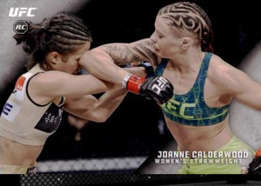 Joanne Wood 2015 Topps UFC Knockout Base #16 Mat