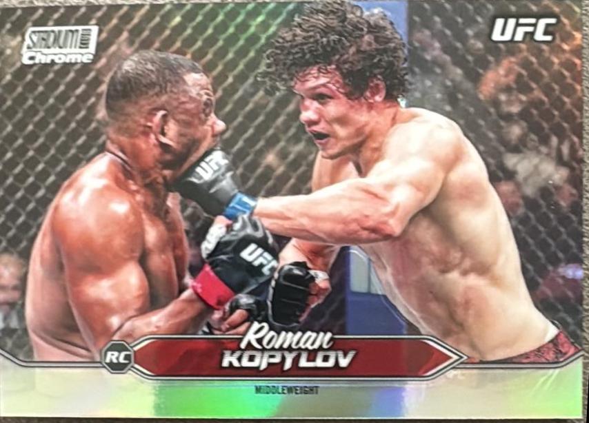 Roman Kopylov 2025 Topps Stadium Club UFC Base Chrome #C-69 Refractor