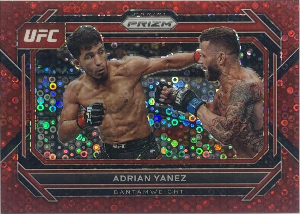 Adrian Yanez 2023 Panini Prizm Under Card UFC Base #6 Red