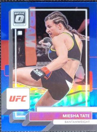 Miesha Tate 2023 Panini Donruss Optic UFC Base #36 Blue