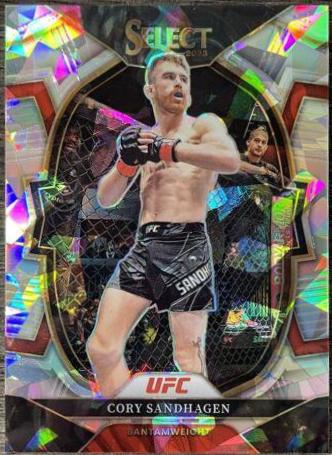 Cory Sandhagen 2023 Panini Select UFC Concourse #12 Cracked Ice