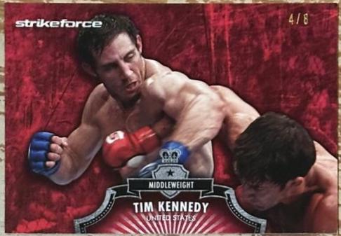 Tim Kennedy 2012 Topps UFC Bloodlines Base #145 Red
