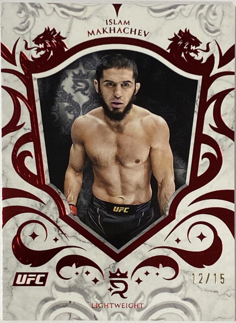 Islam Makhachev 2025 Topps Royalty UFC Base #87 Red
