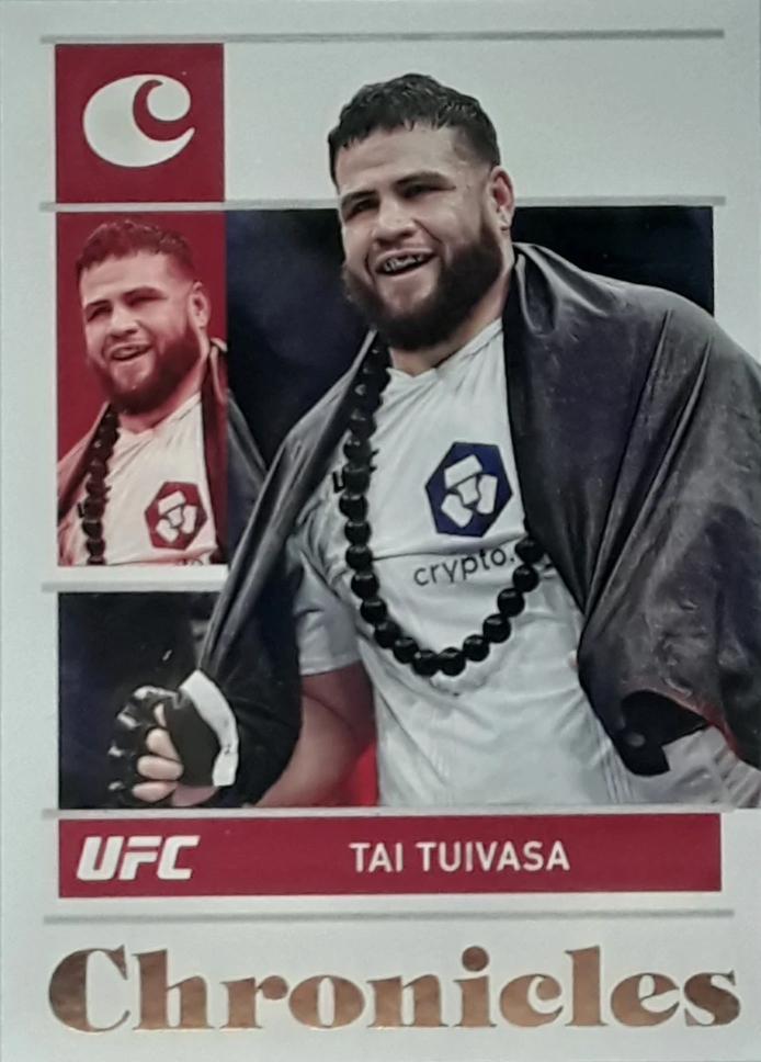Tai Tuivasa 2022 Panini Chronicles UFC Base Chronicles #12 Bronze