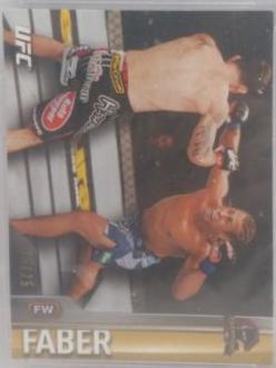 Urijah Faber 2015 Topps UFC Champions Base #181 Gold