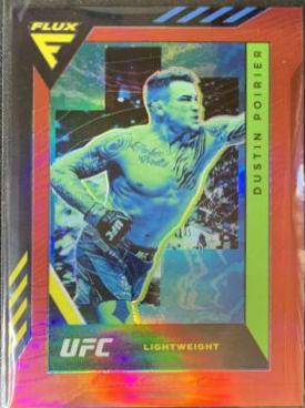 Dustin Poirier 2022 Panini Chronicles UFC Base Flux #333 Red