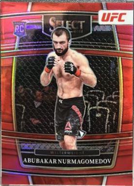 Abubakar Nurmagomedov 2022 Panini Select UFC Concourse #64 Red