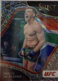 Dricus Du Plessis 2022 Panini Select UFC Octagonside #242 Elephant