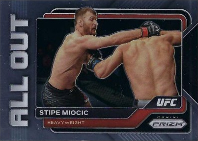 Stipe Miocic 2023 Panini Prizm UFC All Out #6 Silver