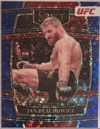 Jan Błachowicz 2022 Panini Select UFC Concourse #37 Blue Disco