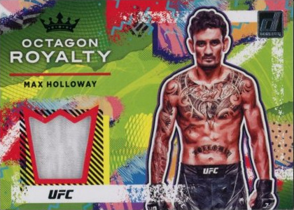 Max Holloway 2022 Panini Donruss UFC Octagon Royalty #55 Prime