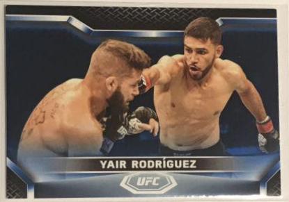 Yair Rodríguez 2020 Topps UFC Knockout Base #91 Blue
