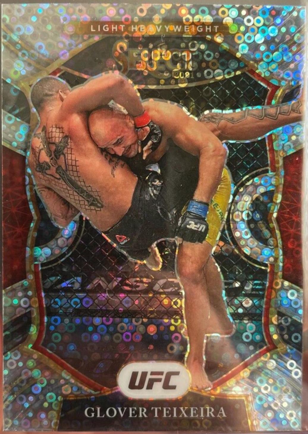 Glover Teixeira 2021 Panini Select UFC Concourse #44 Disco