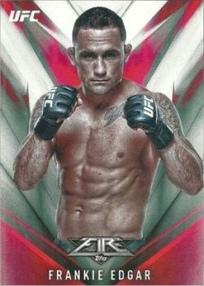 Frankie Edgar 2017 Topps UFC Fire Base #16 Inferno