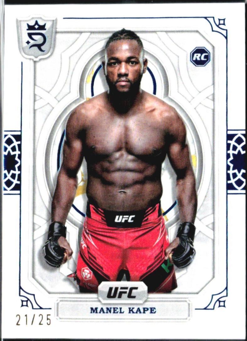 Manel Kape 2024 Topps Royalty UFC Base #62 Blue