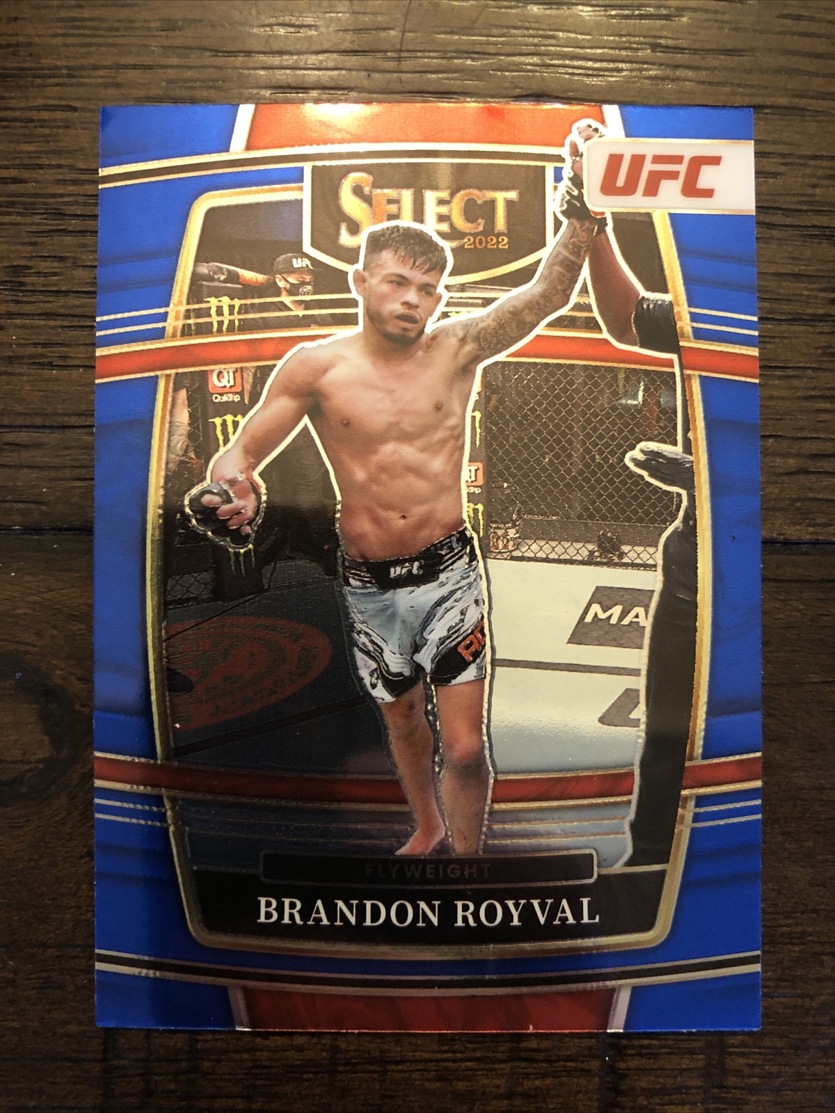 Brandon Royval 2022 Panini Select UFC Concourse #6 Blue