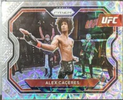 Alex Caceres 2021 Panini Prizm UFC Base #112 Premium