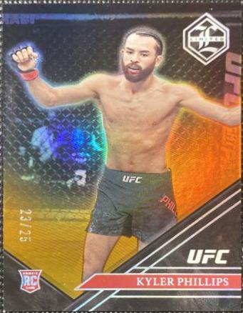 Kyler Phillips 2023 Panini Chronicles UFC Base Limited #217 Orange