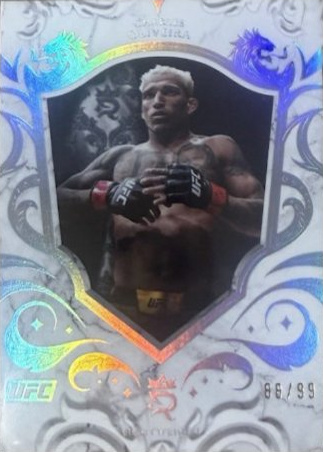 Charles Oliveira 2025 Topps Royalty UFC Base #73 Red