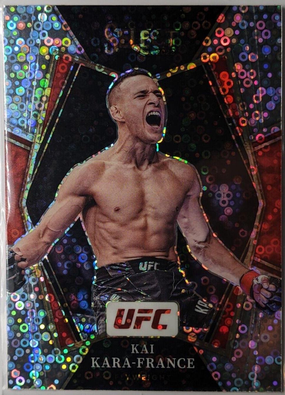 Kai Kara-France 2022 Panini Select UFC Premier Level #112 Silver