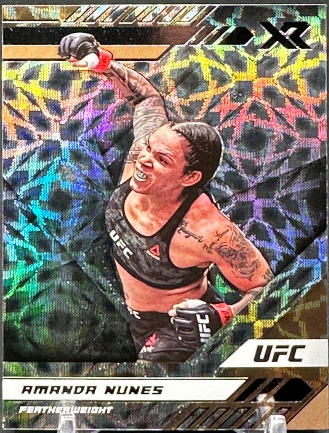 Amanda Nunes 2021 Panini Chronicles UFC Base XR #189 Asia