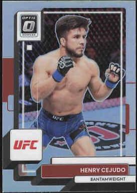 Henry Cejudo 2023 Panini Donruss Optic UFC Base #9 Holo