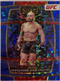 Alexander Volkanovski 2022 Panini Select UFC Concourse #15 Blue Disco