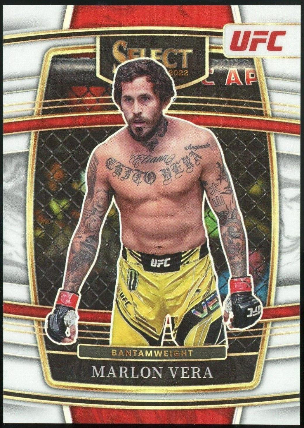 Marlon Vera 2022 Panini Select UFC Concourse #36 White