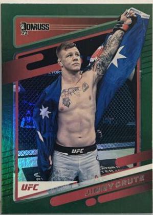 Jimmy Crute 2022 Panini Donruss UFC Base #126 Green