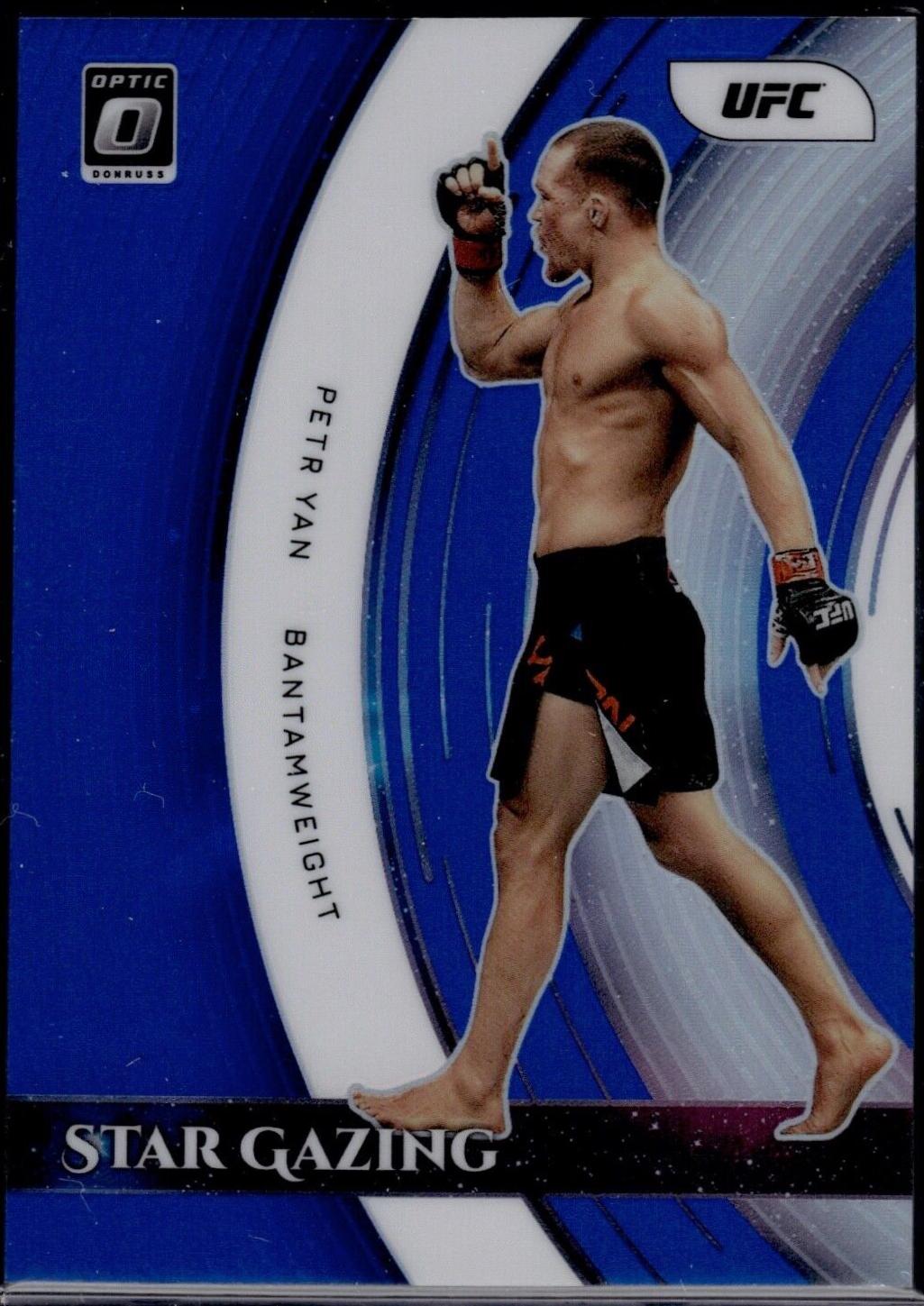 Petr Yan 2022 Panini Donruss Optic UFC Star Gazing #9 Blue