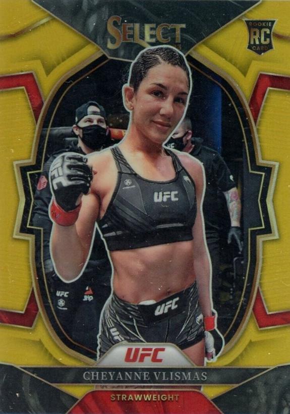 Cheyanne Vlismas 2023 Panini Select UFC Concourse #80 Gold