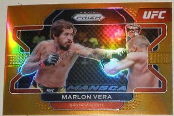 Marlon Vera 2022 Panini Prizm UFC Base #56 Orange
