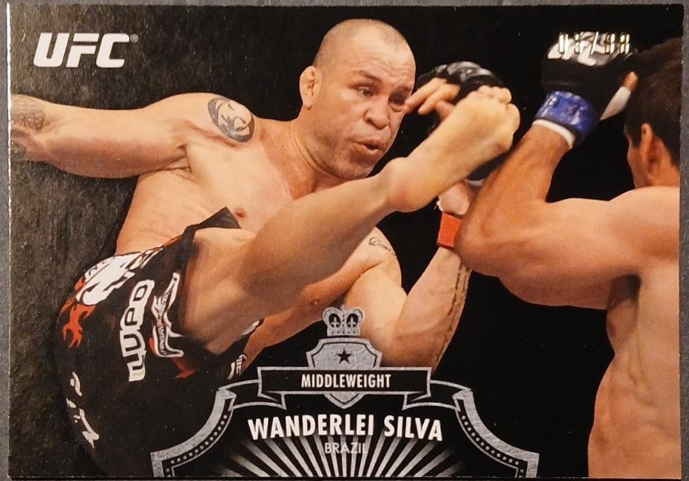 Wanderlei Silva 2012 Topps UFC Bloodlines Base #71 Black