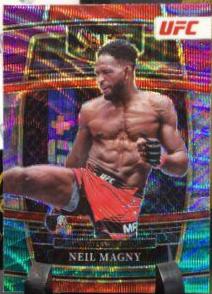 Neil Magny 2022 Panini Select UFC Concourse #86 Tri Color