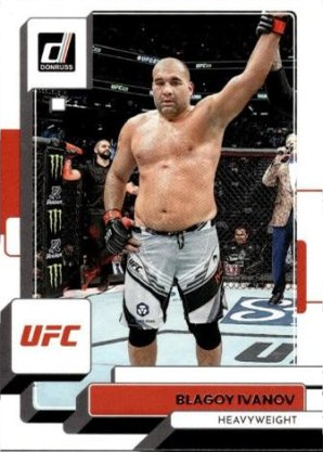 Blagoy Ivanov 2023 Panini Donruss UFC Base #48 Laser