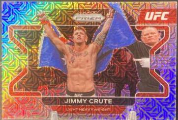 Jimmy Crute 2022 Panini Prizm UFC Base #73 Mojo