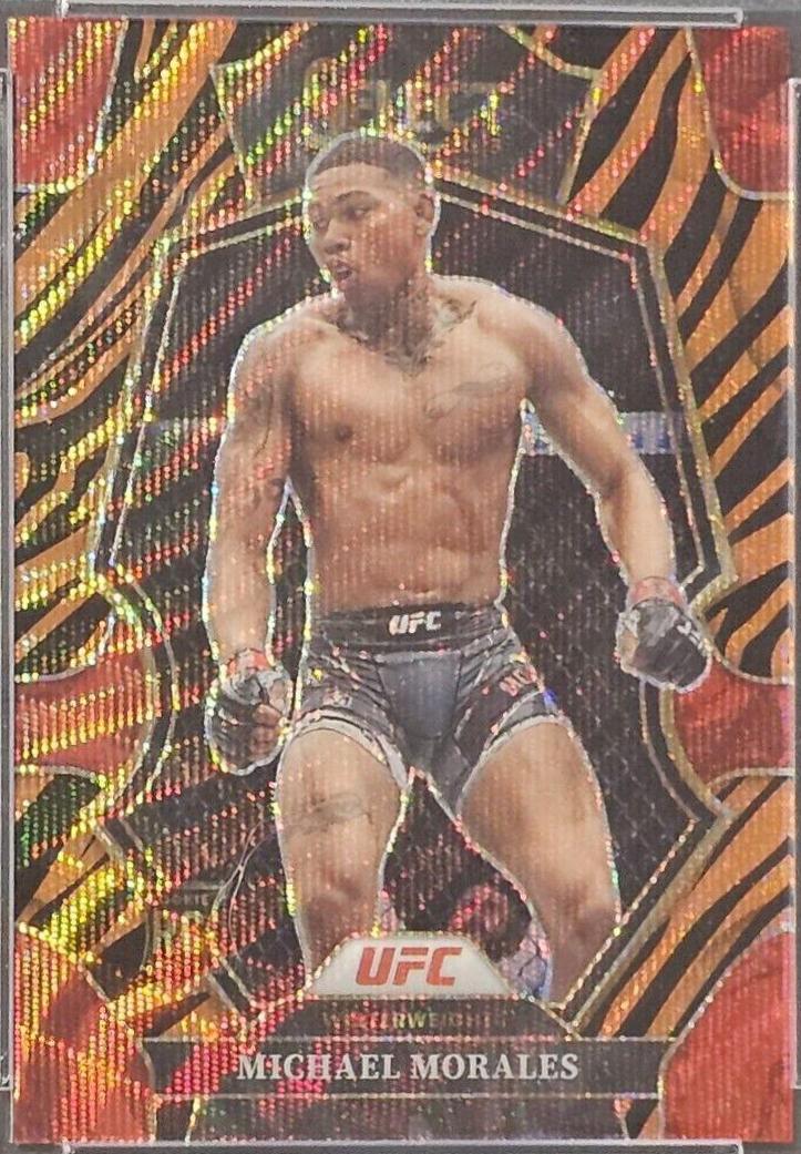 Michael Morales 2023 Panini Select UFC Premier Level #157 Tiger