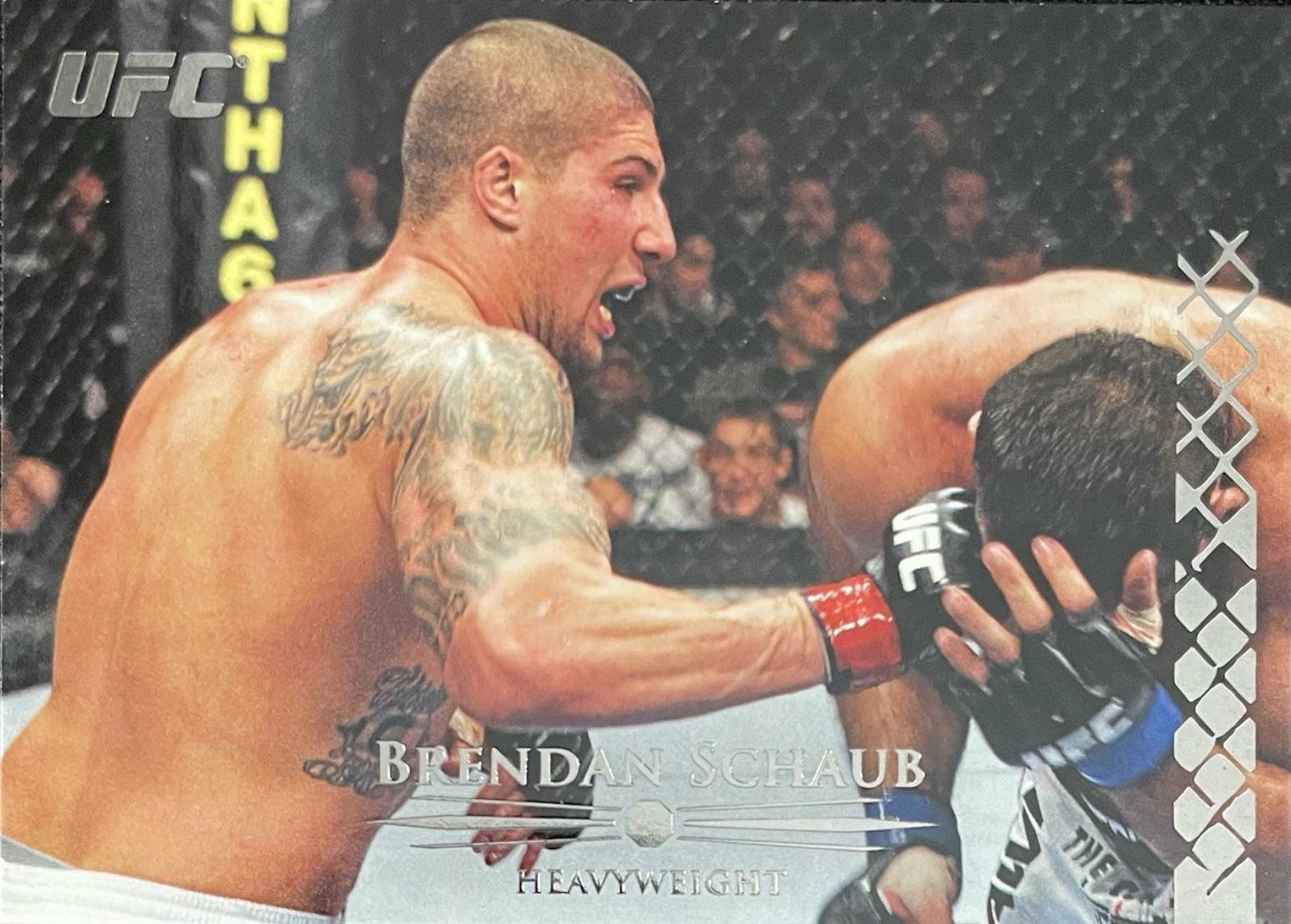 Brendan Schaub 2011 Topps UFC Title Shot Base #52 Silver