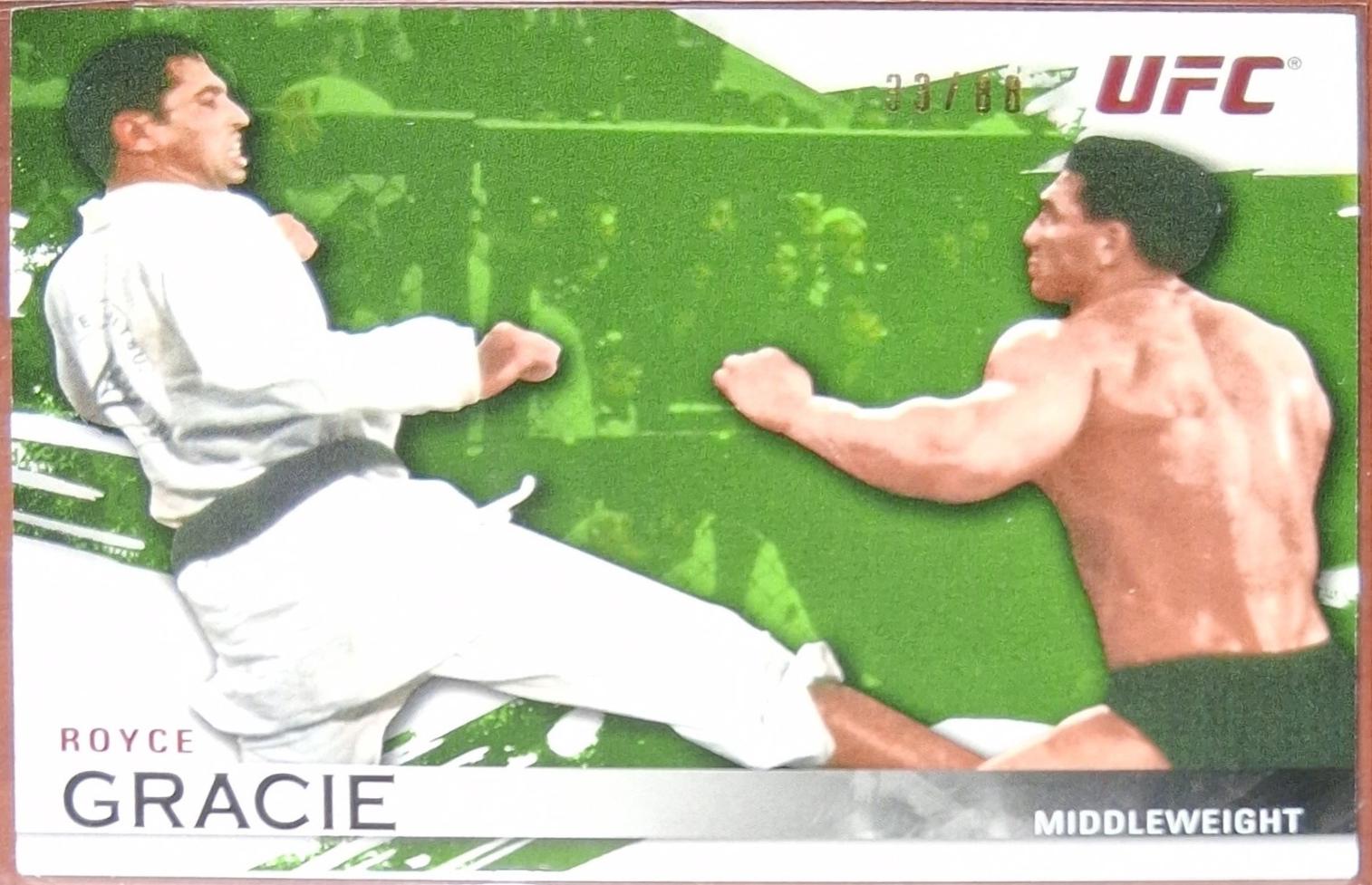 Royce Gracie 2010 Topps UFC Base #1 Bronze