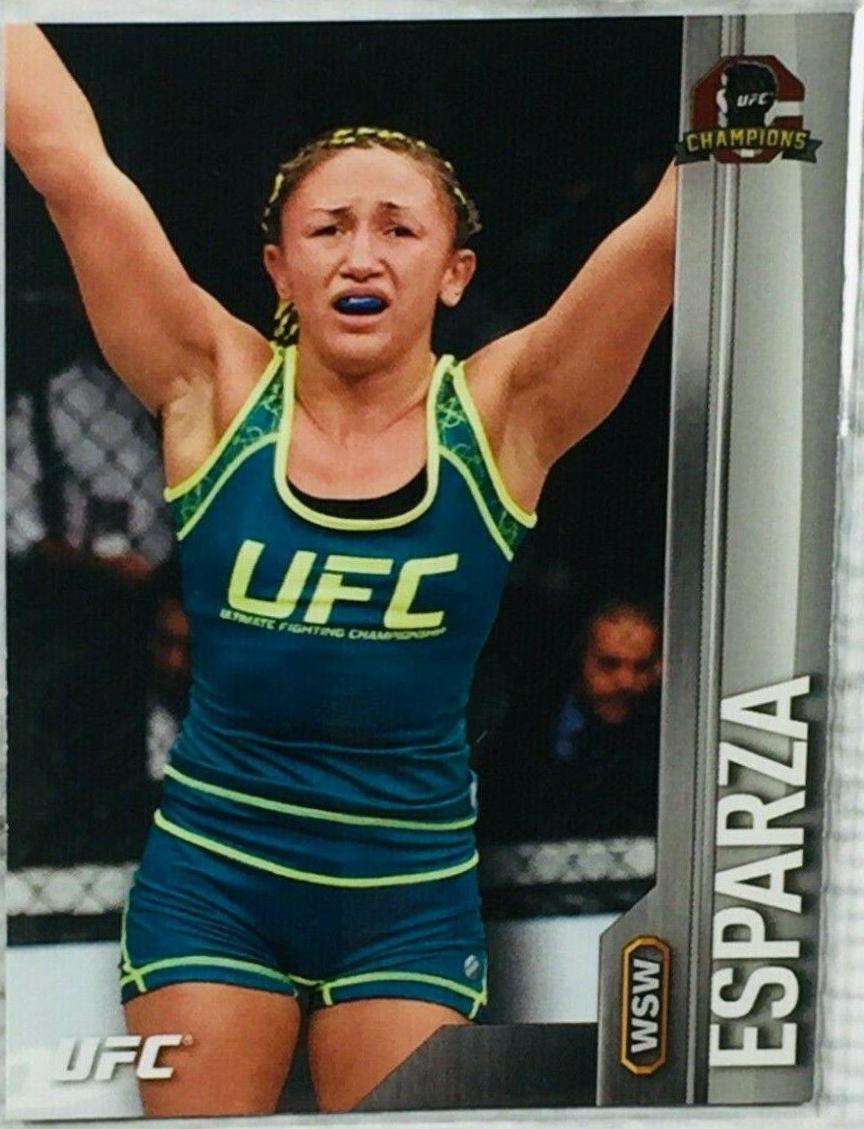 Carla Esparza 2015 Topps UFC Champions Base #173 Silver