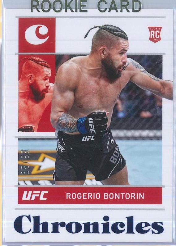 Rogerio Bontorin 2022 Panini Chronicles UFC Base Chronicles #95 Blue