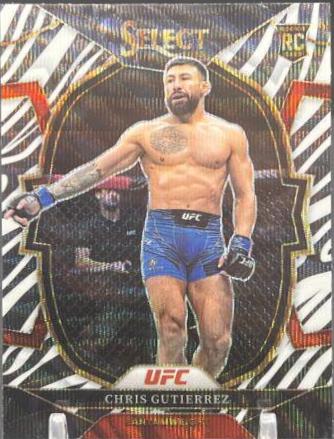 Chris Gutierrez 2023 Panini Select UFC Concourse #100 Zebra