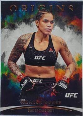 Amanda Nunes 2022 Panini Chronicles UFC Base Origins #131 Gold