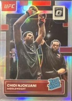 Chidi Njokuani 2023 Panini Donruss Optic UFC Base #102 Holo
