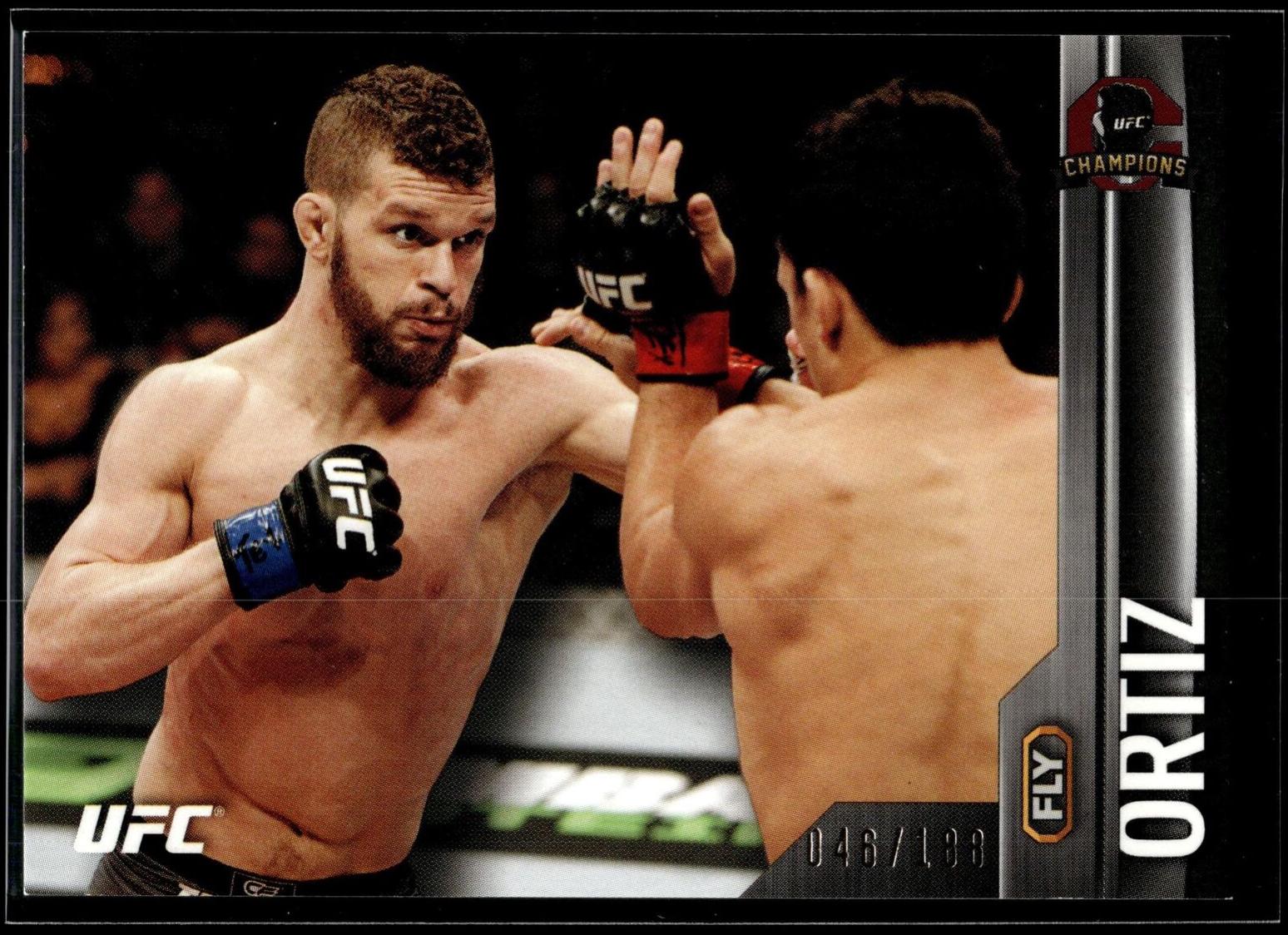 Dustin Ortiz 2015 Topps UFC Champions Base #101 Black