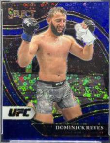 Dominick Reyes 2021 Panini Select UFC Octagonside #219 Blue Disco