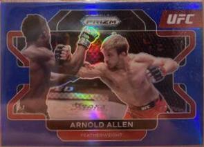 Arnold Allen 2022 Panini Prizm UFC Base #95 Blue