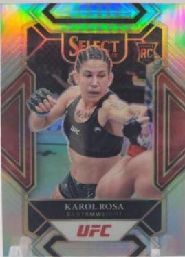 Karol Rosa 2022 Panini Select UFC Mezzanine #358 Silver