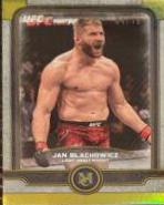 Jan Błachowicz 2019 Topps UFC Museum Collection Base #12 Gold