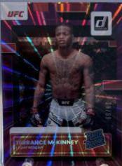 Terrance McKinney 2023 Panini Donruss UFC Base #210 Purple Laser